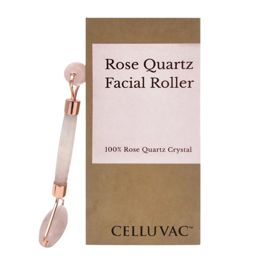 Celluvac Rose Quartz Facial Roller