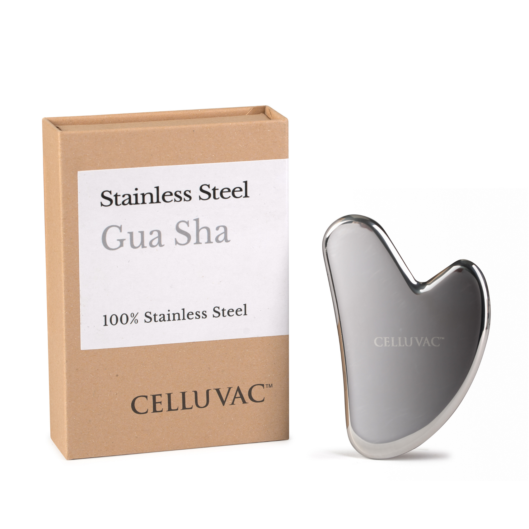 Celluvac Stainless Steele Gua Sha