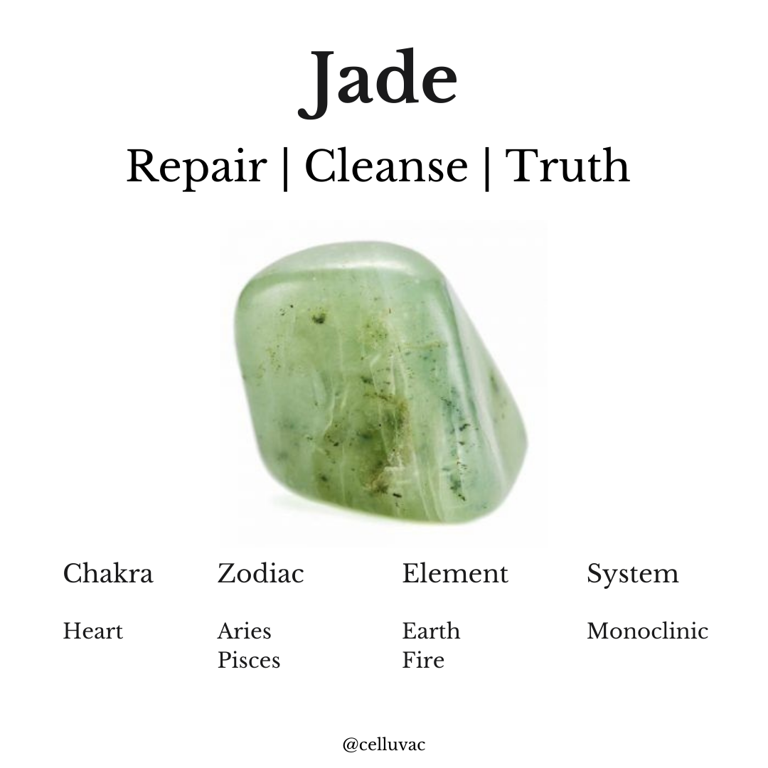 Celluvac Jade Stone Benefits