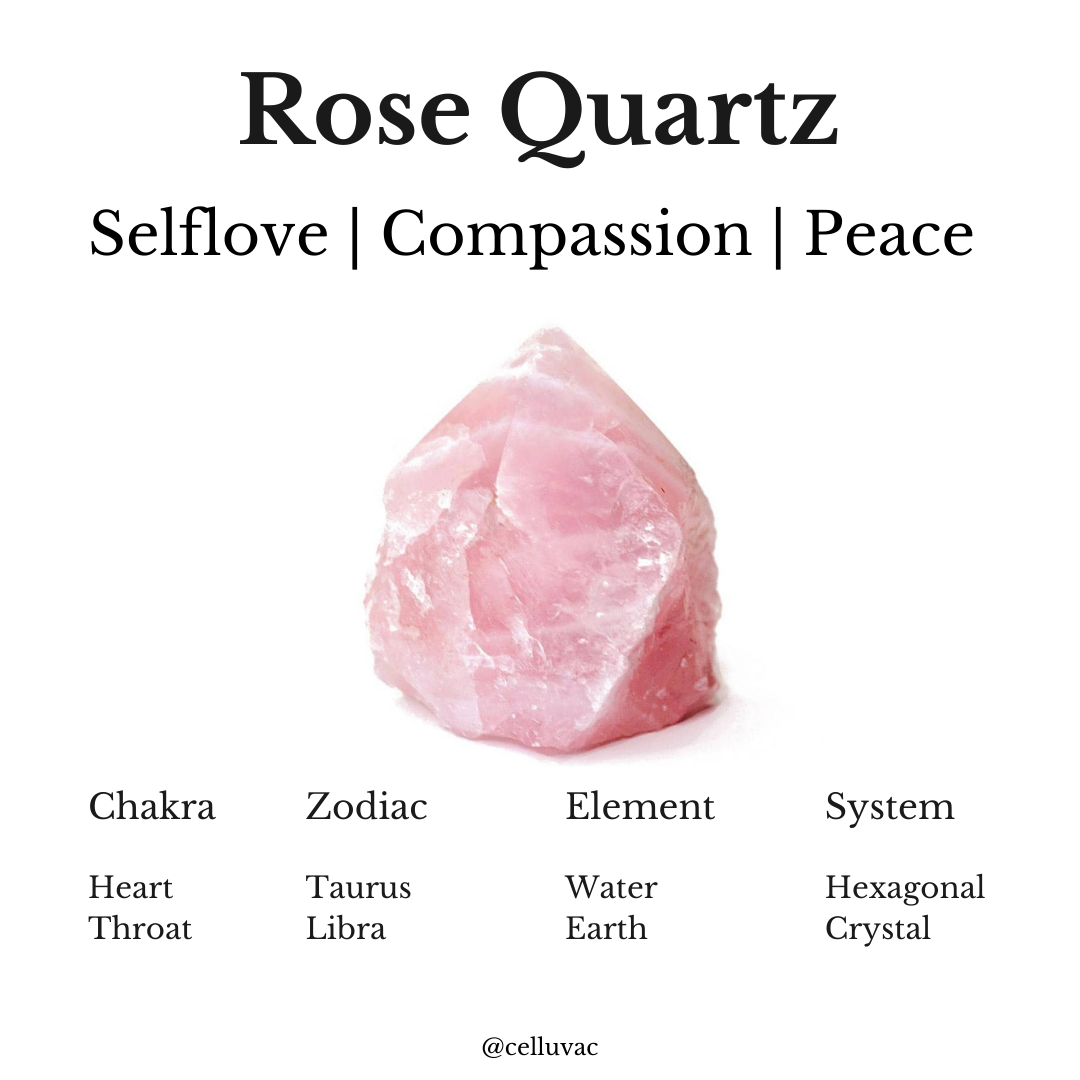 Celluvac Rose Quartz Stone Benefits